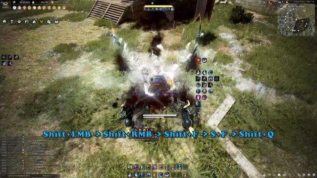 PvP Гайд. Нова в традициях часть 1. Комбы и морфы !!ENG SUB!! | Black Desert, nova succession смотреть онлайн