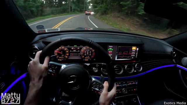Mercedes-AMG E53 OnBoard POV - Test Drive on the Road! [4K 60FPS] смотреть онлайн