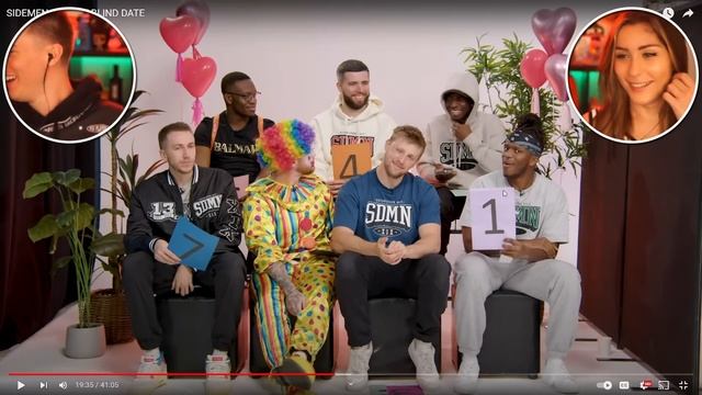 REACTING TO SIDEMEN FORFEIT BLIND DATE WITH MY GIRLFRIEND! смотреть онлайн