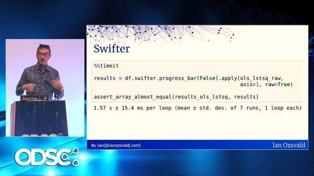 Tools for High Performance Python - Ian Ozsvald | ODSC Europe 2019 смотреть онлайн