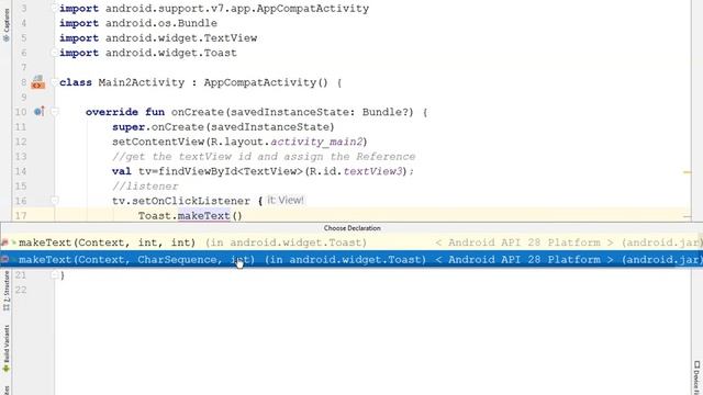 Kotlin with textView смотреть онлайн