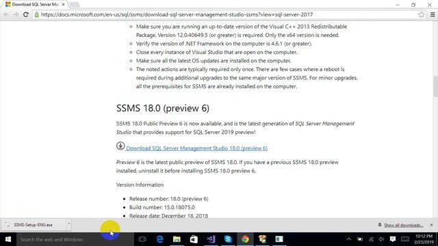 How to Download and Install Sql Server 2017 in windows 10 Quickly смотреть онлайн