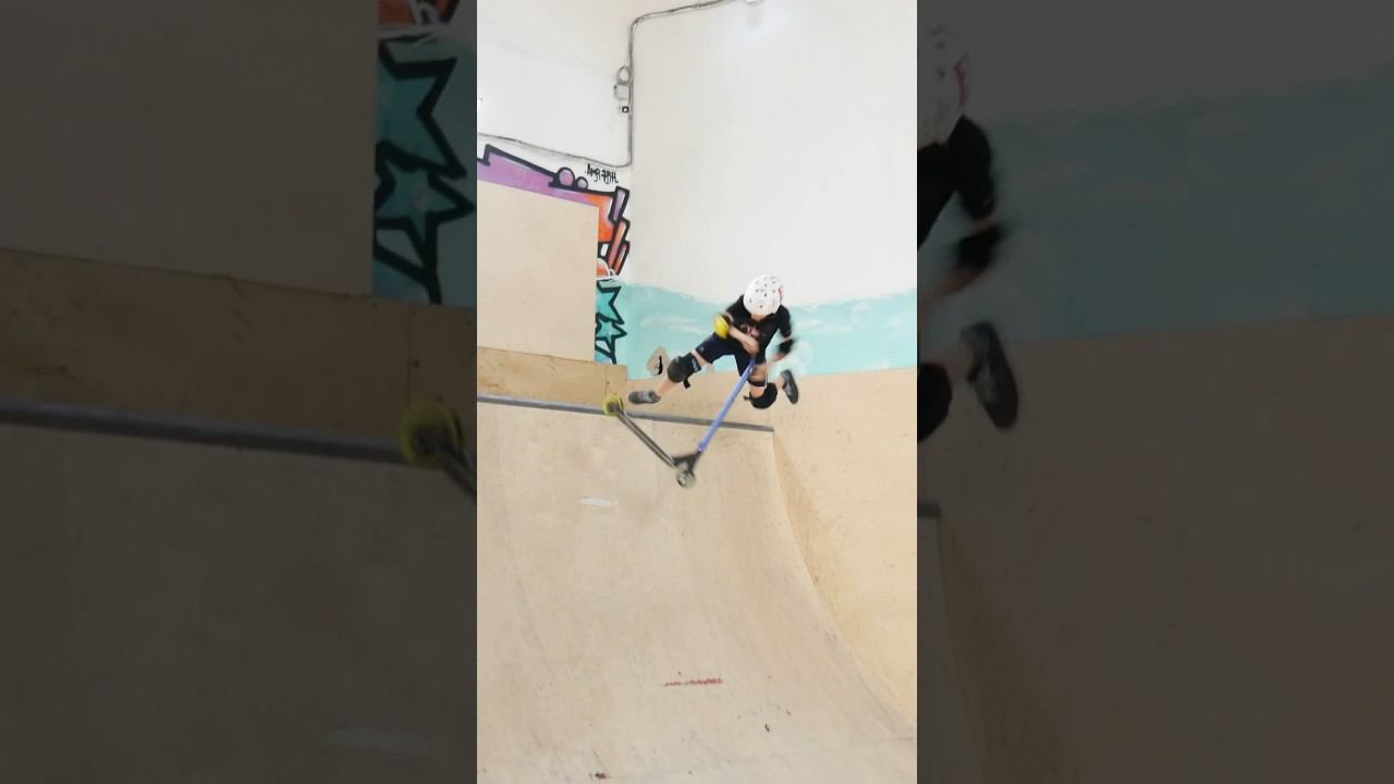 ⚡Трюки на самокате⚡ в скейт парке BunnyHop Смольная ул 24А Москва. смотреть онлайн