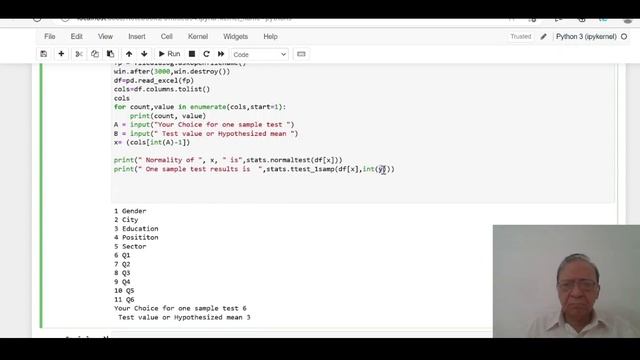 Data Analysis with Python Part 22 -One sample t-test смотреть онлайн