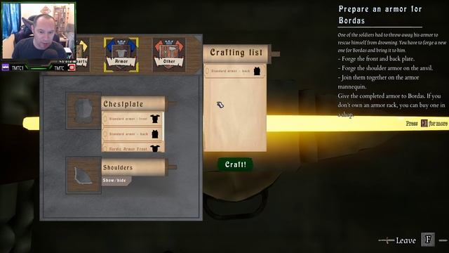 Ironsmith medieval simulator How to make armour EP3 смотреть онлайн