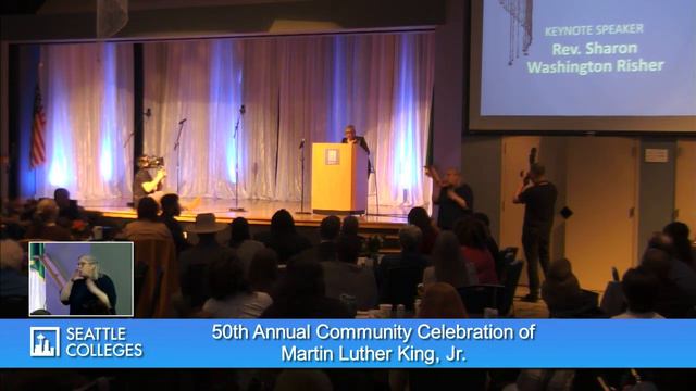 The Seattle Colleges 50th Annual Celebration of Martin Luther King Jr. - Jan 13, 2023 смотреть онлайн