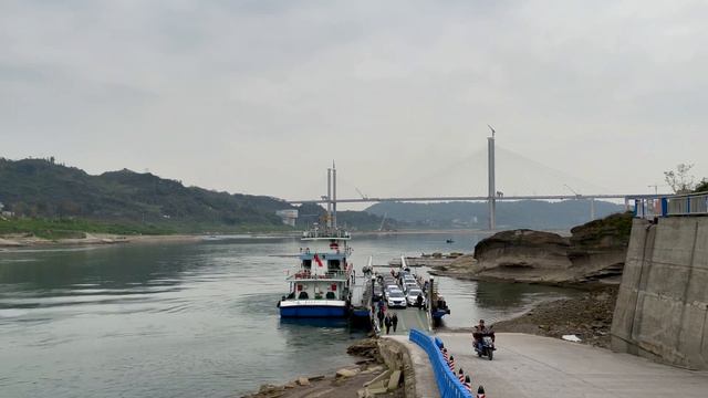 Chongqing Automobile Ferry Port, China4K смотреть онлайн