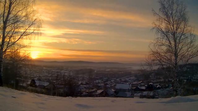 ВОСХОД НАД ВЕРХ-НЕЙВИНСКОМ