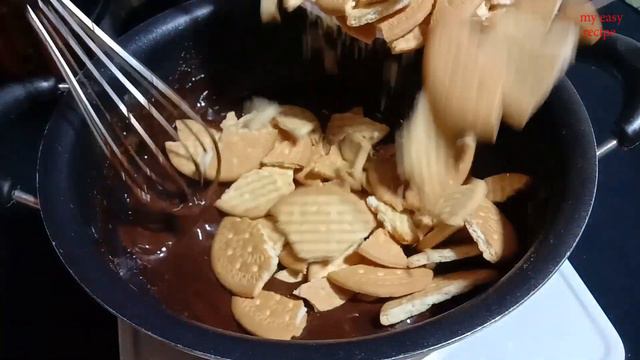 මාරි බිස්කට් පුඩිම හදන ලෙසිම ක්රමය | Marie Biscuit Pudding | marie biscuit pudding my easy recipe смотреть онлайн