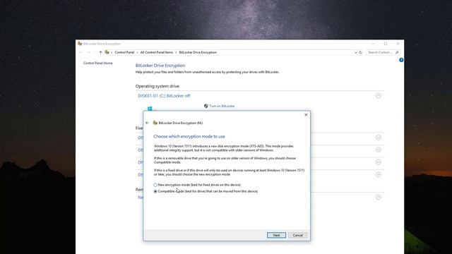 How To Encrypt A Drive Or Partition In Windows10 With BitLocker смотреть онлайн