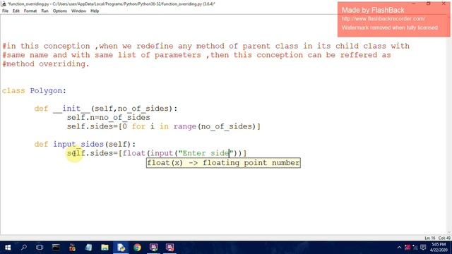Method Overriding (Bengali) | Python Programming смотреть онлайн