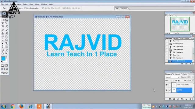 [Bangla] How To Create Transparent Photo On Photoshop, Png Picture logo Create Photoshop Tutorial смотреть онлайн