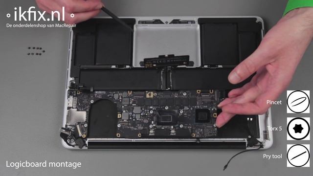 MacBook Retina 13 inch Topcase montage смотреть онлайн