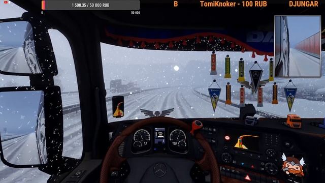 Euro Truck Simulator 2 / Кругосветка часть 2 / 2022 Год.