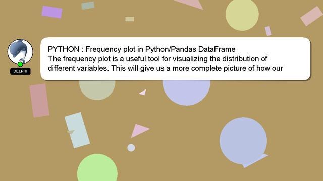 PYTHON : Frequency plot in Python/Pandas DataFrame смотреть онлайн