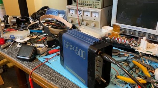 This Minelab GPX-4500 has been modified and upgraded to be the best detector that we have ever done