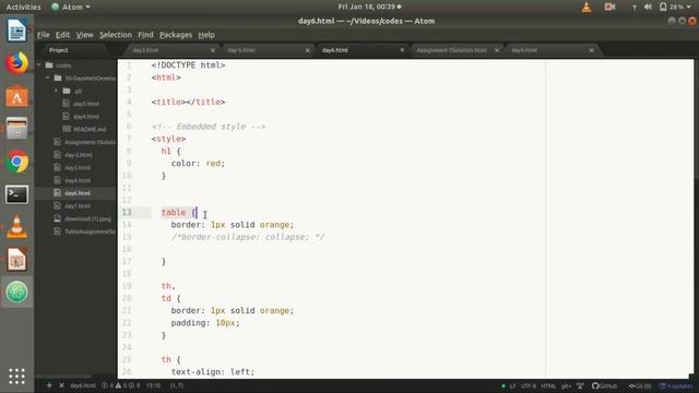 HTML Tables | web development tutorial | free online course смотреть онлайн