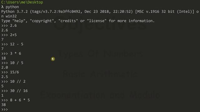 Python Tutorial For Beginners - Episode 3 - Numbers смотреть онлайн