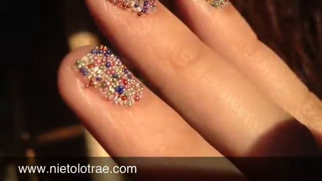 Uñas Manicure Caviar Micro Esferas смотреть онлайн