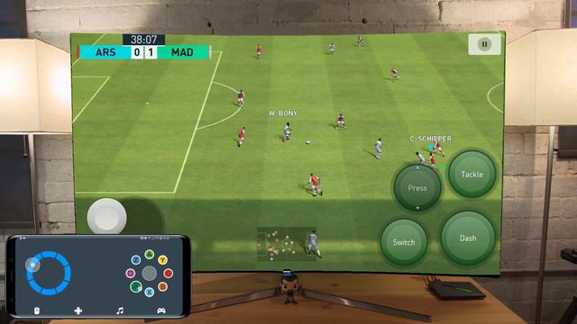 PES 2018 PRO EVOLUTION SOCCER on Shield Android TV смотреть онлайн