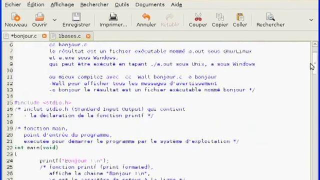 Langage C : 1. Les bases du langage смотреть онлайн