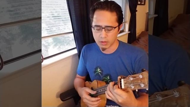 Ocean Eyes - Billie Eilish (Acoustic Ukulele Cover) смотреть онлайн