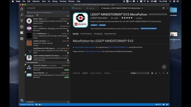 How to connect a PS3 gamepad to a LEGO EV3 brick смотреть онлайн
