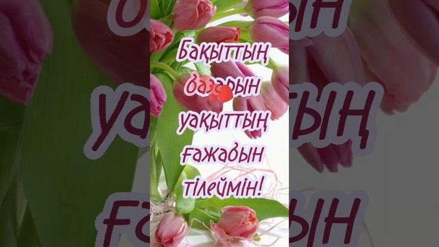 Кайырлы тан. Қайырлы таң. С добрым утром. Good morning смотреть онлайн