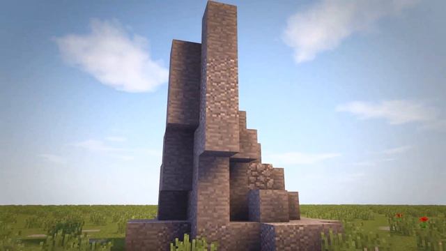 Природные декорации - Строим в майне смотреть онлайн