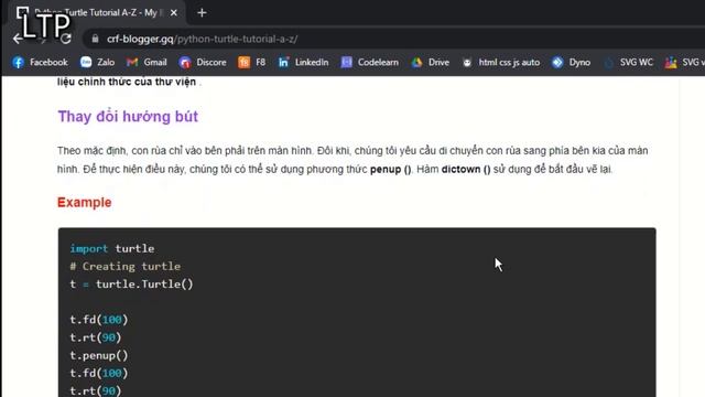 Hướng dẫn sử dụng thư viện Turtle trong Python từ A-Z смотреть онлайн