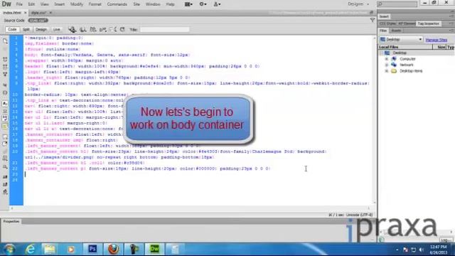 Complete PSD to HTML5 Conversion Tutorial смотреть онлайн