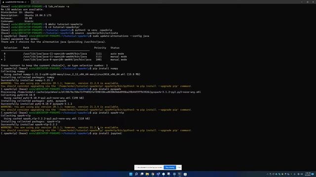 How to Setup Spark NLP on UBUNTU and Write your FIRST CODE смотреть онлайн