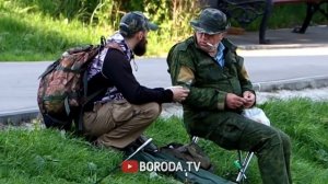 Пранк Борода на рыбалке. Ловит рыбу на китикет