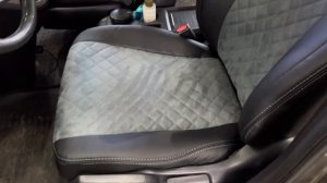 Honda CR-V 3 Чехлы Автопилот ромб с алькантарой. Установка и Обзор чехлов на сиденья Хонда Срв 07-1