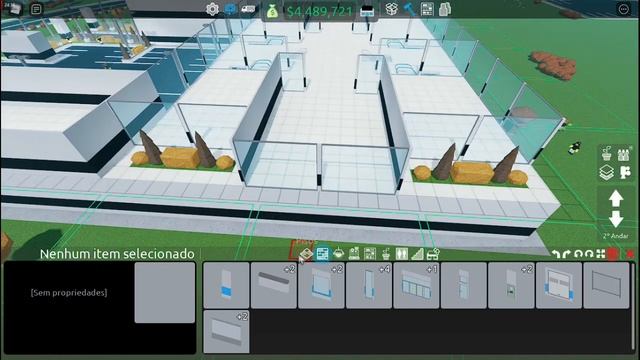 ROBLOX RETAIL TYCOON 2 - Building A MALL - Timelapse