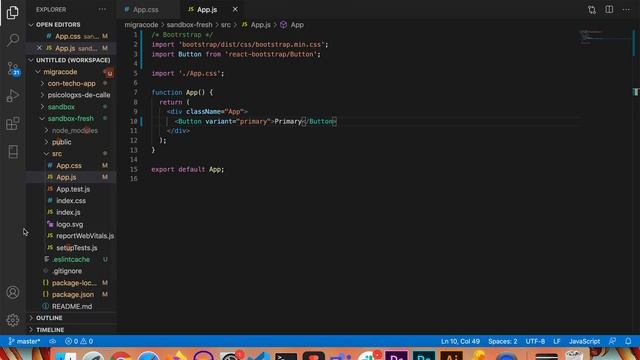 React Bootstrap - Add components | Session 2 Migracode смотреть онлайн