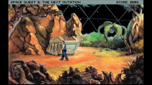 Space Quest 5: The Next Mutation [8] The Fly смотреть онлайн