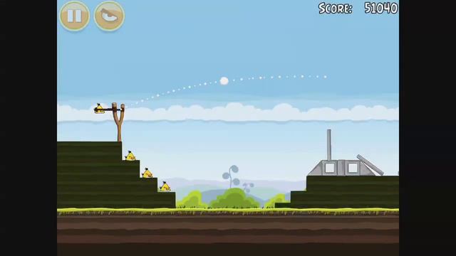Angry Birds - Mighty Hoax Level 4-21 Walkthrough 3 Stars смотреть онлайн