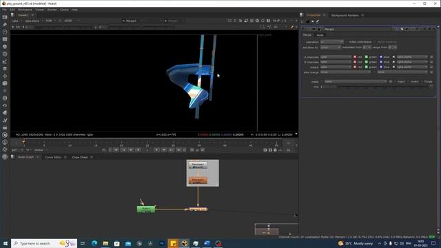 Nuke Rotoscoping Tutorial - Introduction to Roto and merge node Day_2 [Hindi] смотреть онлайн
