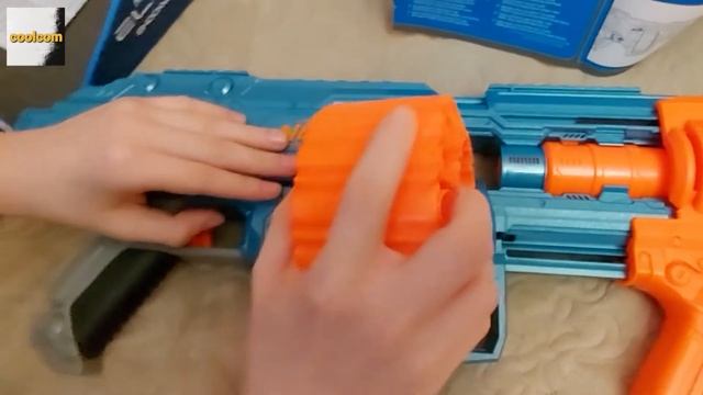 БЛАСТЕР Nerf Elite 2.0 Shockwawe RD-15 от Hasbro. Распаковка и обор. Coolcom. смотреть онлайн