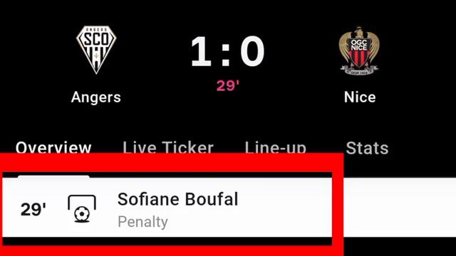 Sofiane Boufal Goal Vs Nice | Angers Vs Nice | 1-0 | смотреть онлайн