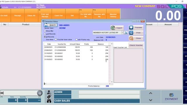 SQL POS MEMBERSHIP - CARA LIHAT POINT MEMBER HISTORY BY MEMBER смотреть онлайн