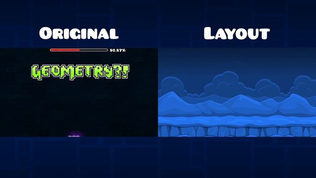 "Dash Full Version" Original vs Layout | Geometry Dash 2.2 смотреть онлайн