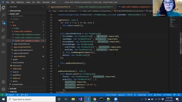Angular Form Validators смотреть онлайн