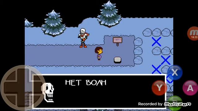 UnderTale #2 Сноудин и Папирус. Пацифист смотреть онлайн
