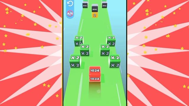 Jelly Run 2048 | Jelly Run 2048 Merge 3d Block Puzzle World Record ( 2048,..100B ) #JellyRun2048 #1