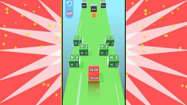 Jelly Run 2048 | jelly run 2048 merge 3d block puzzle world record ( 2048,..100B ) #JellyRun2048 #1