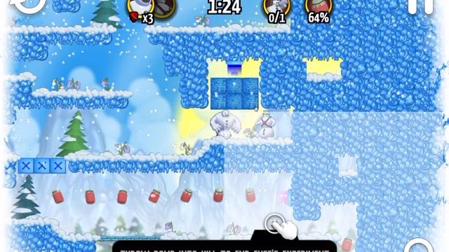 Lost Snowmen: iOS Gameplay Walkthrough Part 1 (by Vitaliy Sidorov / Silen Games) смотреть онлайн