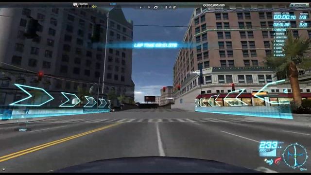 NFS World | B Class | Campbell Tunnel 3:58.75 | Chevrolet Cobalt SS смотреть онлайн