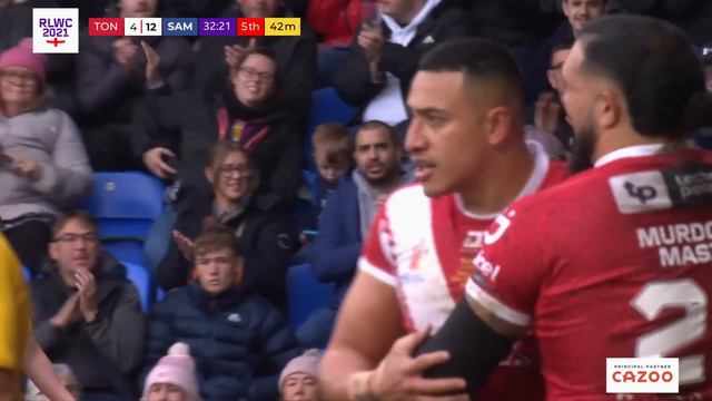 Tonga v Samoa - An iconic Rugby League World Cup quarter final | RLWC2021 Cazoo Match Highlights смотреть онлайн